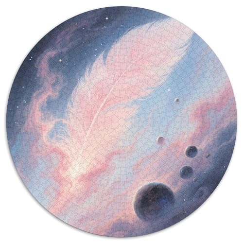 Kosmischer Nebel Puzzle 1000 Teile Schwer Puzzle Spielzeug Pädagogisches Spiel Impossible Universum Herausforderungsspielzeug Für Erwachsene Kinder 1000pcs (67.5x67.5cm) von LFVBASOYU