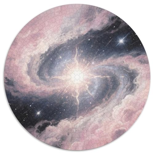 Kosmischer Nebel Puzzle 1000-teilige Schwer Puzzle Spielzeug Lernspiel Impossible Universum Herausforderungsspielzeug Für Erwachsene Und Kinder Ab 12 Jahren 1000pcs (67.5x67.5cm) von LFVBASOYU