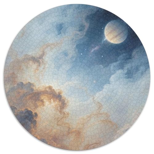 Kosmischer Nebel Puzzle 1000-teilige Schwer Puzzle Spielzeug Pädagogisches Spiel Impossible Universum Herausforderungsspielzeug Für Erwachsene Und Kinder in Bewährter 1000pcs (67.5x67.5cm) von LFVBASOYU