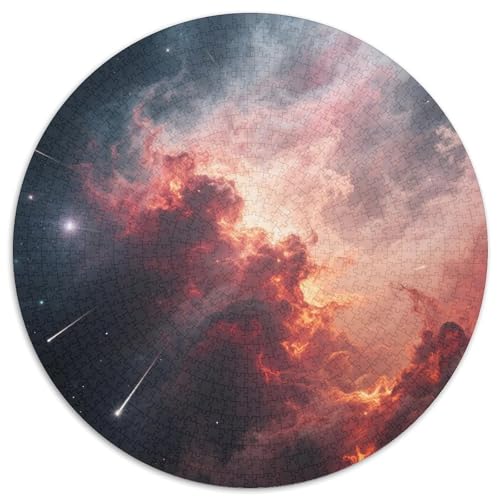 Kosmischer Nebel Puzzles 1000 Teile Schwer Puzzle Spielzeug Pädagogisches Spiel Impossible Universum Herausforderung Spielzeug Für Erwachsene Kinder 1000pcs (67.5x67.5cm) von LFVBASOYU