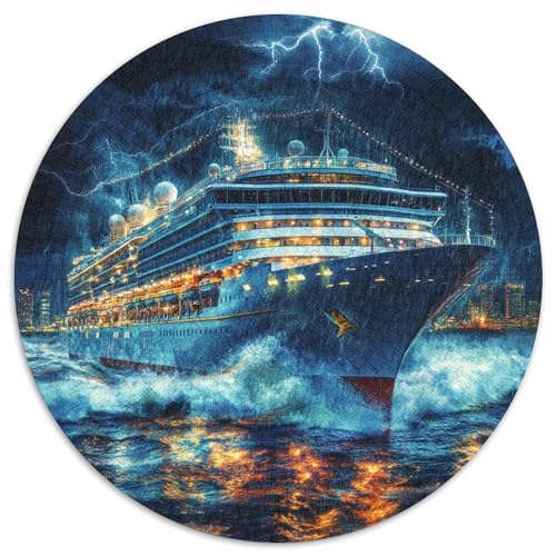 Kreuzfahrtschiff Puzzle 1000 Teile Schwer Puzzle Spielzeug Pädagogisches Spiel Impossible Herausforderung Spielzeug Für Erwachsene Kinder 1000pcs (67.5x67.5cm) von LFVBASOYU
