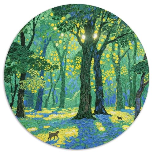 Landscape Puzzles 1000 Teile Schwer Puzzle Spielzeug Pädagogisches Spiel Impossible Dot Painted Color Painting Herausforderung Spielzeug Für Erwachsene Und Kinder Ab 14 Jahren 1000pcs (67.5x67.5cm) von LFVBASOYU