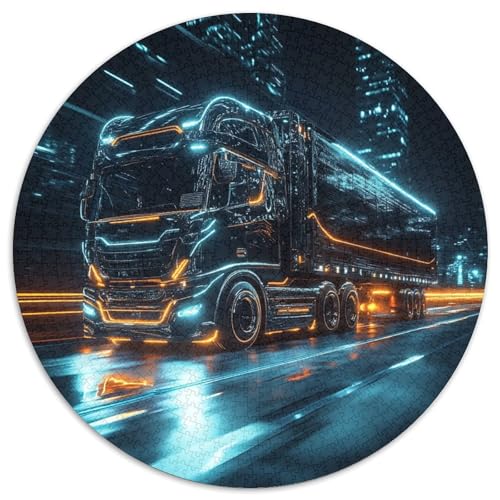 Lastwagen Puzzle 1000-teilige Schwer Puzzle Spielzeug Lernspiel Impossible Herausforderungsspielzeug Für Erwachsene Und Kinder Ab 14 Jahren 1000pcs (67.5x67.5cm) von LFVBASOYU