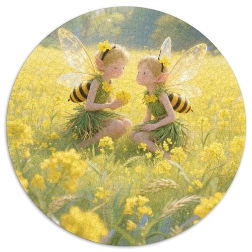Magische Waldfeie Puzzle 1000 Teile Schwer Puzzle Spielzeug Lernspiel Impossible Magische Waldfeie Herausforderungsspielzeug Für Erwachsene Und Kinder Ab 14 Jahren 1000pcs (67.5x67.5cm) von LFVBASOYU