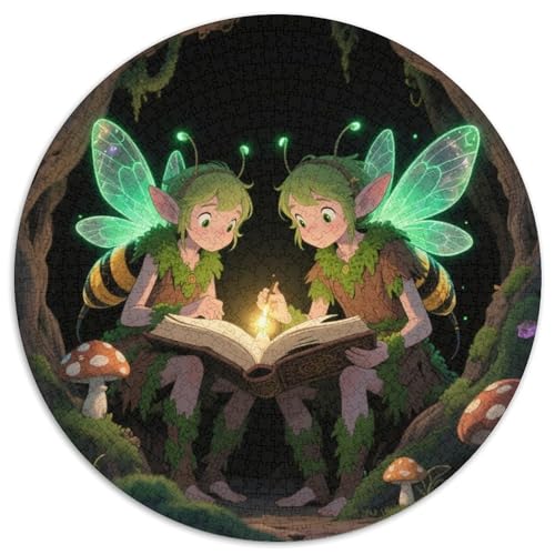 Magische Waldfeie Puzzles 1000 Teile Schwer Puzzle Spielzeug Lernspiel Impossible Magische Waldfeie Herausforderungsspielzeug Für Erwachsene Und Kinder Ab 14 Jahren 1000pcs (67.5x67.5cm) von LFVBASOYU