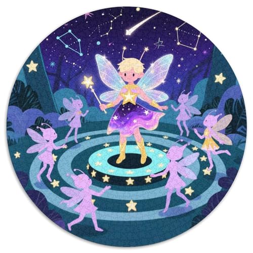 Magische Waldfeie Puzzles 1000 Teile Schwer Puzzle Spielzeug Lernspiel Impossible Magische Waldfeie Herausforderungsspielzeug Für Erwachsene Und Kinder Ab 14 Jahren 1000pcs (67.5x67.5cm) von LFVBASOYU