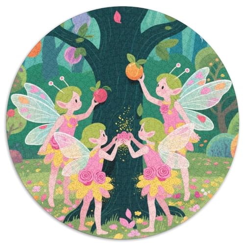 Magische Waldfeie Puzzles 1000-teilige Schwer Puzzle Spielzeug Lernspiel Impossible Magische Waldfeie Herausforderungsspielzeug Für Erwachsene Und Kinder in Bewährter 1000pcs (67.5x67.5cm) von LFVBASOYU