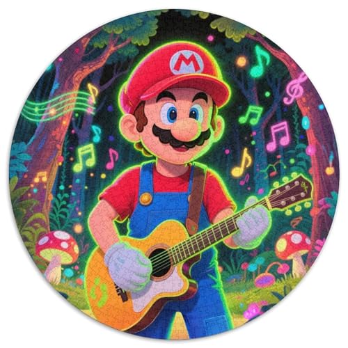 Mario Spiel Charaktere Puzzle 1000 Teile Schwer Puzzle Spielzeug Lernspiel Impossible Spiele Charaktere Herausforderung Spielzeug Für Erwachsene Kinder 1000pcs (67.5x67.5cm) von LFVBASOYU