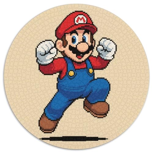 Mario Spiel Charaktere Puzzle 1000 Teile Schwer Puzzle Spielzeug Lernspiel Impossible Spiele Charaktere Herausforderung Spielzeug Für Erwachsene Und Kinder Ab 12 Jahren 1000pcs (67.5x67.5cm) von LFVBASOYU