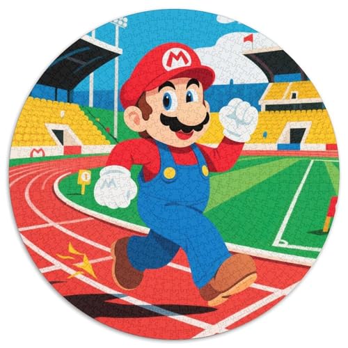 Mario Spiel Charaktere Puzzle 1000 Teile Schwer Puzzle Spielzeug Pädagogisches Spiel Impossible Spiele Charaktere Herausforderung Spielzeug Für Erwachsene Und Kinder in Bewährter 1000pcs (67.5x67.5cm) von LFVBASOYU