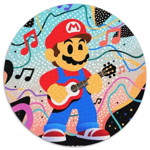 Mario Spiel Charaktere Puzzle 1000 Teile Schwer Puzzle Spielzeug Pädagogisches Spiel Impossible Spiele Charaktere Herausforderungsspielzeug Für Erwachsene Und Kinder in Bewährter 1000pcs (67.5x67.5cm) von LFVBASOYU
