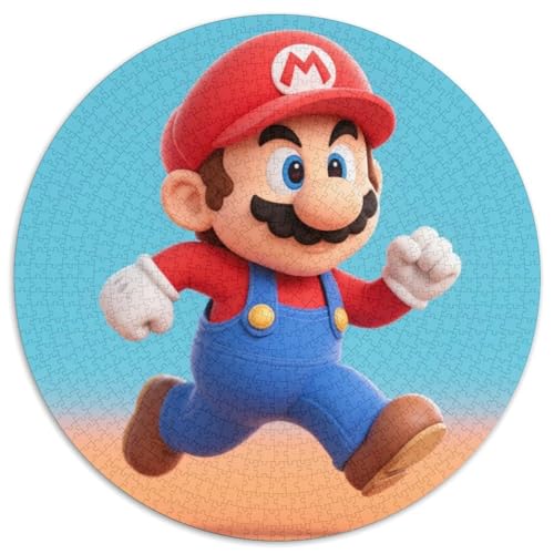 Mario Spiel Charaktere Puzzle 1000-teilige Schwer Puzzle Spielzeug Pädagogisches Spiel Impossible Spiele Charaktere Herausforderungsspielzeug Für Erwachsene Kinder 1000pcs (67.5x67.5cm) von LFVBASOYU