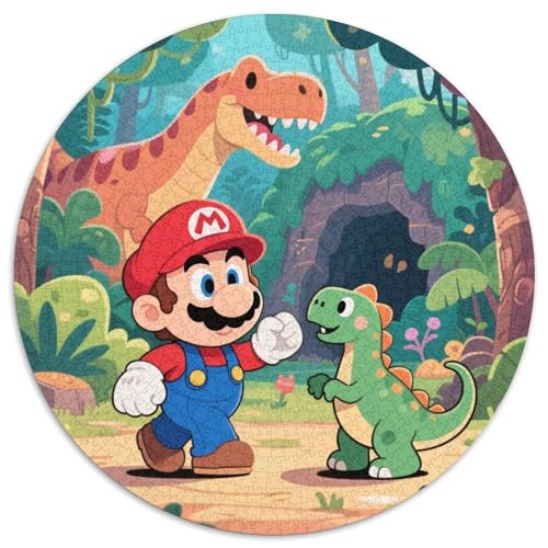 Mario Spiel Charaktere Puzzles 1000 Teile Schwer Puzzle Spielzeug Lernspiel Impossible Spiele Charaktere Herausforderungsspielzeug Für Erwachsene Kinder 1000pcs (67.5x67.5cm) von LFVBASOYU