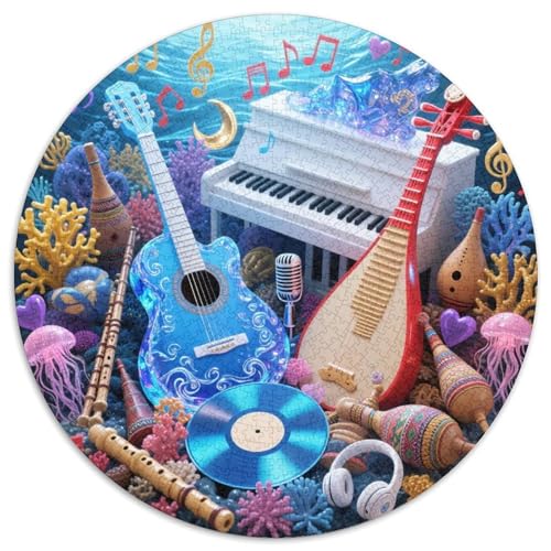 Musical Atmosphere Puzzle 1000 Teile Schwer Puzzle Spielzeug Pädagogisches Spiel Impossible Instruments And Notes Herausforderungsspielzeug Für Erwachsene Und Kinder Ab 12 Jahren 1000pcs (67.5x67.5cm) Musical Atmosphere Puzzle 1000 Teile Schwer Puzzle Spielzeug Pädagogisches Spiel Impossible Instruments And Notes Herausforderungsspielzeug Für Erwachsene Und Kinder Ab 12 Jahren 1000pcs (67.5x67.5cm) von LFVBASOYU