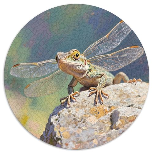 Mutierte Gecko Puzzles 1000 Teile Schwer Puzzle Spielzeug Lernspiel Impossible Tiere Herausforderungsspielzeug Für Erwachsene Und Kinder Ab 14 Jahren 1000pcs (67.5x67.5cm) von LFVBASOYU