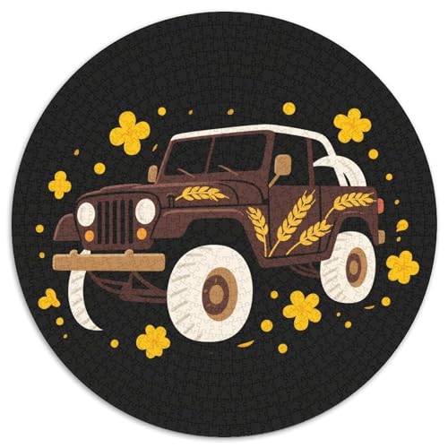 Offroad Fahrzeug Puzzle 1000 Teile Schwer Puzzle Spielzeug Pädagogisches Spiel Impossible Dynamic Auto Herausforderung Spielzeug Für Erwachsene Und Kinder in Bewährter 1000pcs (67.5x67.5cm) von LFVBASOYU