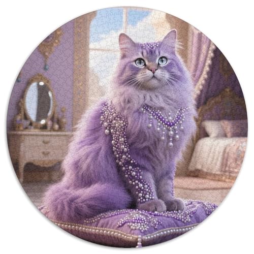 Persian Katze Puzzle 1000 Teile Schwer Puzzle Spielzeug Pädagogisches Spiel Impossible Haustier Herausforderungsspielzeug Für Erwachsene Und Kinder Ab 12 Jahren 1000pcs (67.5x67.5cm) von LFVBASOYU