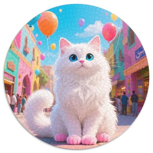 Persian Katze Puzzles 1000 Teile Schwer Puzzle Spielzeug Pädagogisches Spiel Impossible Haustier Herausforderung Spielzeug Für Erwachsene Kinder 1000pcs (67.5x67.5cm) von LFVBASOYU