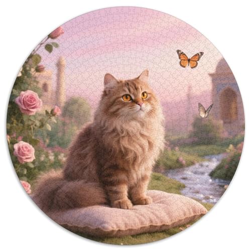 Persian Katze Puzzles 1000 Teile Schwer Puzzle Spielzeug Pädagogisches Spiel Impossible Haustier Herausforderungsspielzeug Für Erwachsene Kinder 1000pcs (67.5x67.5cm) von LFVBASOYU