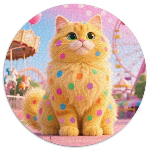 Persian Katze Puzzles 1000-teilige Schwer Puzzle Spielzeug Lernspiel Impossible Haustier Herausforderungsspielzeug Für Erwachsene Kinder 1000pcs (67.5x67.5cm) von LFVBASOYU