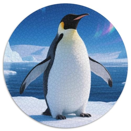 Pinguin Puzzles 1000 Teile Schwer Puzzle Spielzeug Pädagogisches Spiel Impossible Tiere Herausforderung Spielzeug Für Erwachsene Und Kinder in Bewährter 1000pcs (67.5x67.5cm) von LFVBASOYU