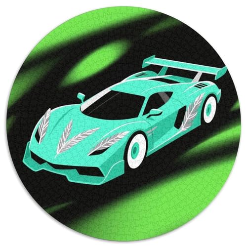 Race Auto Puzzle 1000 Teile Schwer Puzzle Spielzeug Pädagogisches Spiel Impossible Dynamic Auto Herausforderung Spielzeug Für Erwachsene Und Kinder in Bewährter 1000pcs (67.5x67.5cm) von LFVBASOYU