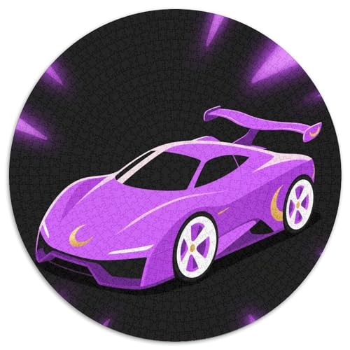 Race Auto Puzzle 1000-teilige Schwer Puzzle Spielzeug Lernspiel Impossible Dynamic Auto Herausforderungsspielzeug Für Erwachsene Und Kinder Ab 14 Jahren 1000pcs (67.5x67.5cm) von LFVBASOYU