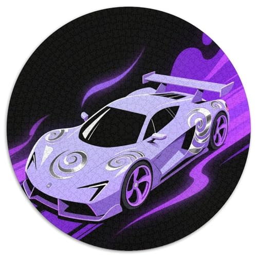 Race Auto Puzzles 1000 Teile Schwer Puzzle Spielzeug Lernspiel Impossible Dynamic Auto Herausforderungsspielzeug Für Erwachsene Und Kinder Ab 14 Jahren 1000pcs (67.5x67.5cm) von LFVBASOYU