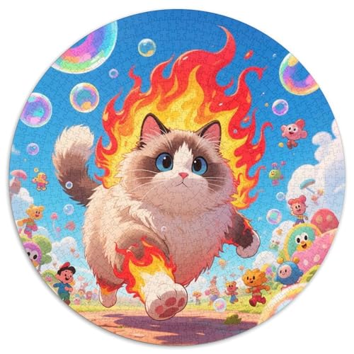 Ragdoll Puzzles 1000 Teile Schwer Puzzle Spielzeug Pädagogisches Spiel Impossible Haustier Herausforderungsspielzeug Für Erwachsene Kinder 1000pcs (67.5x67.5cm) von LFVBASOYU