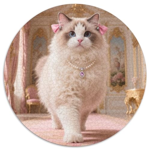 Ragdoll Puzzles 1000 Teile Schwer Puzzle Spielzeug Pädagogisches Spiel Impossible Haustier Herausforderungsspielzeug Für Erwachsene Und Kinder Ab 14 Jahren 1000pcs (67.5x67.5cm) von LFVBASOYU