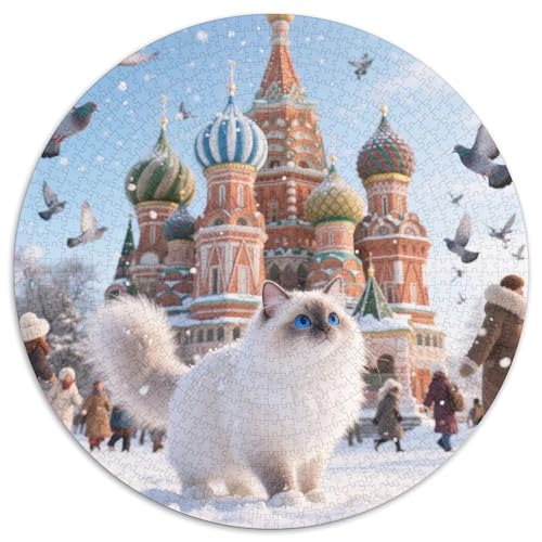 Ragdoll Puzzles 1000 Teile Schwer Puzzle Spielzeug Pädagogisches Spiel Impossible Haustier Herausforderungsspielzeug Für Erwachsene Und Kinder in Bewährter 1000pcs (67.5x67.5cm) von LFVBASOYU