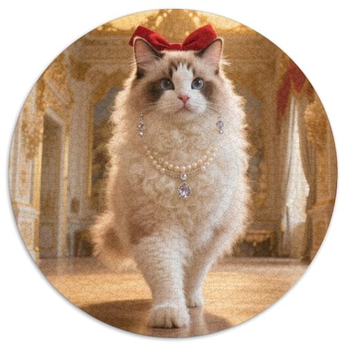 Ragdoll Puzzles 1000-teilige Schwer Puzzle Spielzeug Lernspiel Impossible Haustier Herausforderungsspielzeug Für Erwachsene Kinder 1000pcs (67.5x67.5cm) von LFVBASOYU