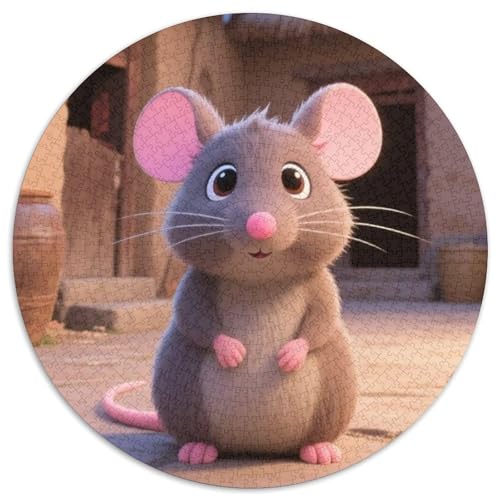 Ratte Puzzles 1000 Teile Schwer Puzzle Spielzeug Pädagogisches Spiel Impossible Tiere Herausforderungsspielzeug Für Erwachsene Und Kinder Ab 14 Jahren 1000pcs (67.5x67.5cm) von LFVBASOYU