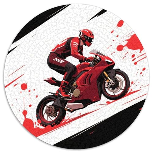 Renner Puzzle 1000 Teile Schwer Puzzle Spielzeug Lernspiel Impossible Dynamic Racing Auto Herausforderung Spielzeug Für Erwachsene Und Kinder in Bewährter 1000pcs (67.5x67.5cm) von LFVBASOYU
