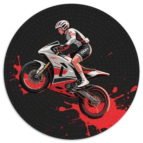 Renner Puzzle 1000-teilige Schwer Puzzle Spielzeug Lernspiel Impossible Dynamic Racing Auto Herausforderungsspielzeug Für Erwachsene Und Kinder Ab 12 Jahren 1000pcs (67.5x67.5cm) von LFVBASOYU