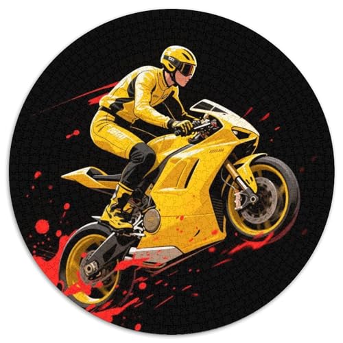 Renner Puzzles 1000 Teile Schwer Puzzle Spielzeug Lernspiel Impossible Dynamic Racing Auto Herausforderung Spielzeug Für Erwachsene Und Kinder Ab 12 Jahren 1000pcs (67.5x67.5cm) von LFVBASOYU