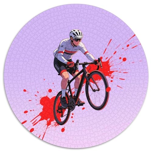 Renner Puzzles 1000-teilige Schwer Puzzle Spielzeug Lernspiel Impossible Dynamic Racing Auto Herausforderungsspielzeug Für Erwachsene Kinder 1000pcs (67.5x67.5cm) von LFVBASOYU