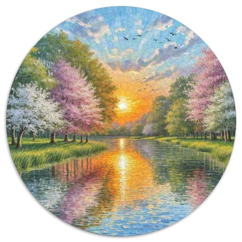 Sonnenuntergang am Spring Lake Puzzle 1000-teilige Schwer Puzzle Spielzeug Pädagogisches Spiel Impossible Ansicht Herausforderungsspielzeug Für Erwachsene Und Kinder Ab 14 Jahren 1000pcs (67.5x67.5cm) Sonnenuntergang am Spring Lake Puzzle 1000-teilige Schwer Puzzle Spielzeug Pädagogisches Spiel Impossible Ansicht Herausforderungsspielzeug Für Erwachsene Und Kinder Ab 14 Jahren 1000pcs (67.5x67.5cm) von LFVBASOYU