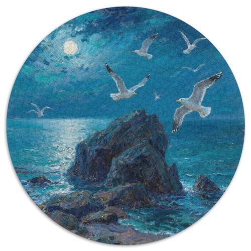 The Reefs by The Seaside Puzzle 1000 Teile Schwer Puzzle Spielzeug Pädagogisches Spiel Impossible View Herausforderung Spielzeug Für Erwachsene Und Kinder Ab 14 Jahren 1000pcs (67.5x67.5cm) von LFVBASOYU