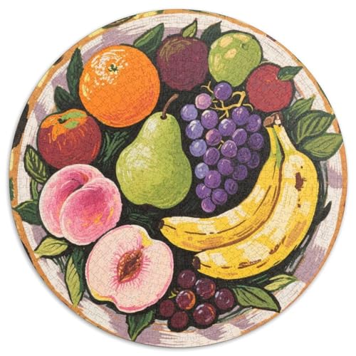 Tropical Fruits Puzzles 1000 Teile Schwer Puzzle Spielzeug Lernspiel Impossible Fruit Herausforderungsspielzeug Für Erwachsene Kinder 1000pcs (67.5x67.5cm) von LFVBASOYU