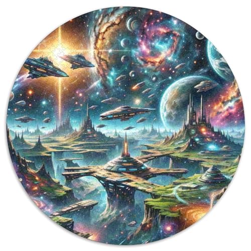 Universum Puzzle 1000-teilige Schwer Puzzle Spielzeug Lernspiel Impossible Wissenschaft und Technologie Herausforderungsspielzeug Für Erwachsene Und Kinder Ab 14 Jahren 1000pcs (67.5x67.5cm) von LFVBASOYU