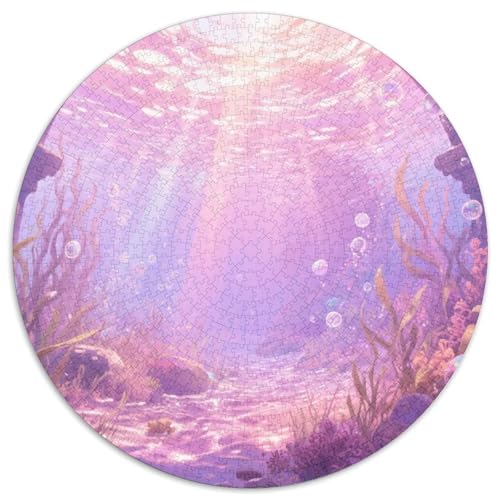 Unterwasser Szene Puzzle 1000-teilige Schwer Puzzle Spielzeug Lernspiel Impossible Ansicht Herausforderung Spielzeug Für Erwachsene Und Kinder in Bewährter 1000pcs (67.5x67.5cm) von LFVBASOYU