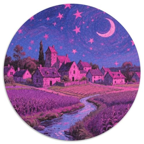 Villages and Farmland Puzzle 1000 Teile Schwer Puzzle Spielzeug Pädagogisches Spiel Impossible Scenery Herausforderungsspielzeug Für Erwachsene Kinder 1000pcs (67.5x67.5cm) von LFVBASOYU