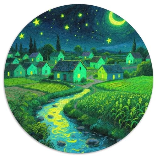 Villages and Farmland Puzzles 1000 Teile Schwer Puzzle Spielzeug Lernspiel Impossible Scenery Herausforderungsspielzeug Für Erwachsene Und Kinder Ab 12 Jahren 1000pcs (67.5x67.5cm) von LFVBASOYU