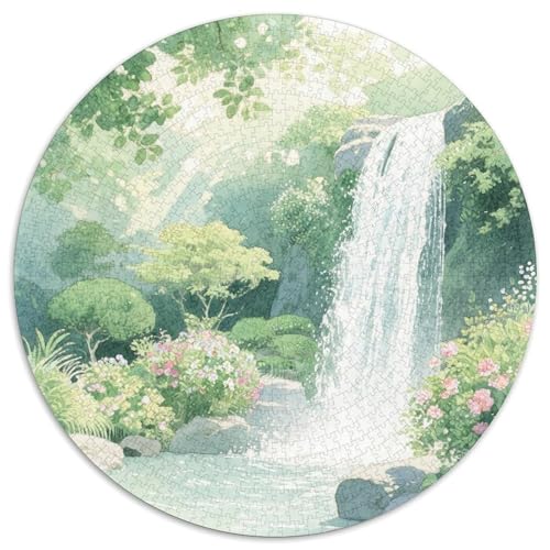 Waterfall Puzzle 1000 Teile Schwer Puzzle Spielzeug Pädagogisches Spiel Impossible View Herausforderung Spielzeug Für Erwachsene Und Kinder in Bewährter 1000pcs (67.5x67.5cm) von LFVBASOYU