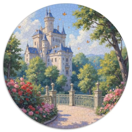 barockes Schloss Puzzle 1000 Teile Schwer Puzzle Spielzeug Pädagogisches Spiel Impossible Gebäude Herausforderungsspielzeug Für Erwachsene Und Kinder Ab 14 Jahren 1000pcs (67.5x67.5cm) von LFVBASOYU