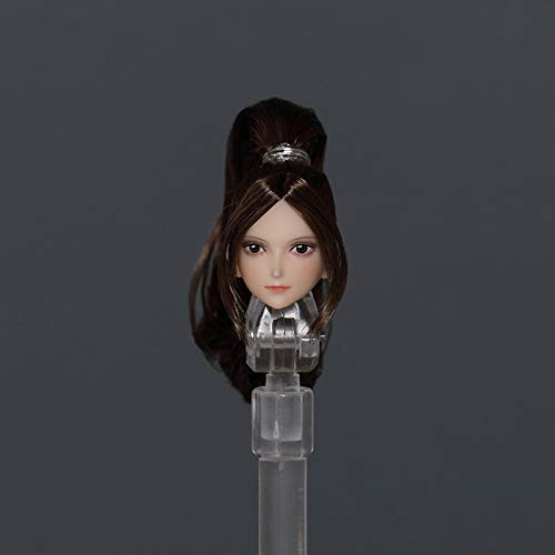 LFWDOCN 1/12 Scale Female Figure Custom Head Sculpt for 6" Action Figure, Female Body (M001D) von LFWDOCN
