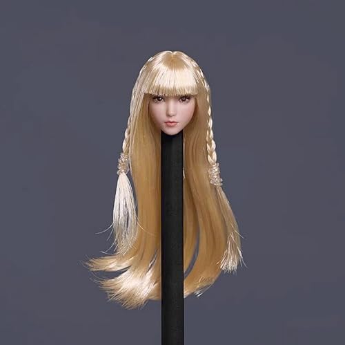 LFWDOCN 1/12 Scale Female Head Sculpt,Asian Girl Pale Skin Head Carved for 6inch Female Seamless Action Figure Collection LFWDOCN 1/12 Scale Female Head Sculpt,Asian Girl Pale Skin Head Carved for 6inch Female Seamless Action Figure Collection von LFWDOCN