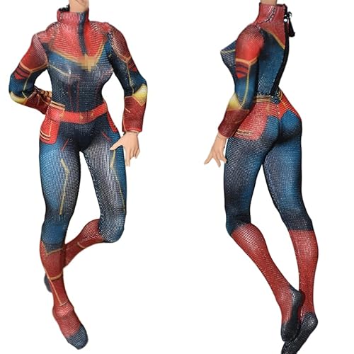 LFWDOCN 1/12 Scale Female Tight Stretch Bodysuit Zipper Jumpsuit Combat Uniform Outfit Clothes for 6inch Action Figure Body LFWDOCN 1/12 Scale Female Tight Stretch Bodysuit Zipper Jumpsuit Combat Uniform Outfit Clothes for 6inch Action Figure Body von LFWDOCN