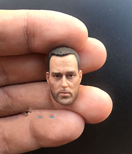 LFWDOCN 1/12 Scale Male Figure Head Sculpt, Handsome Men Tough Guy, Doll Head for 12" Action Figure, HS053(G) von LFWDOCN